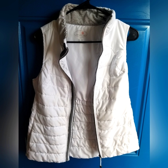 Tangerine Jackets & Blazers - Tangerine S Lightweight White Vest
